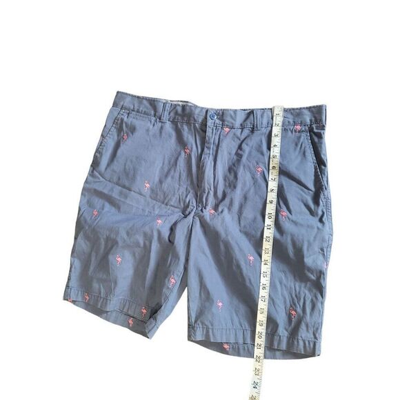 Daniel Cremieux Shorts Men Sz 40 Flamingo Flat Front Geometric Mid‎ Length - Picture 4 of 7